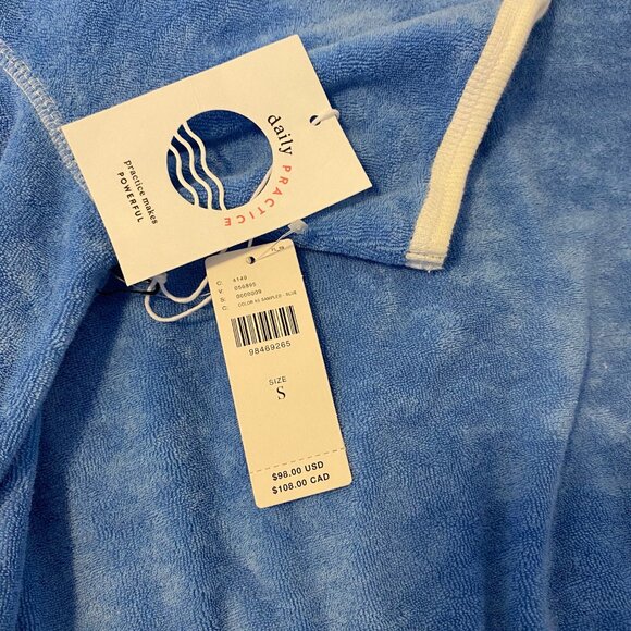 nwt Daily Practice Free Dive Romper from Anthropologie sz S - Picture 5 of 6